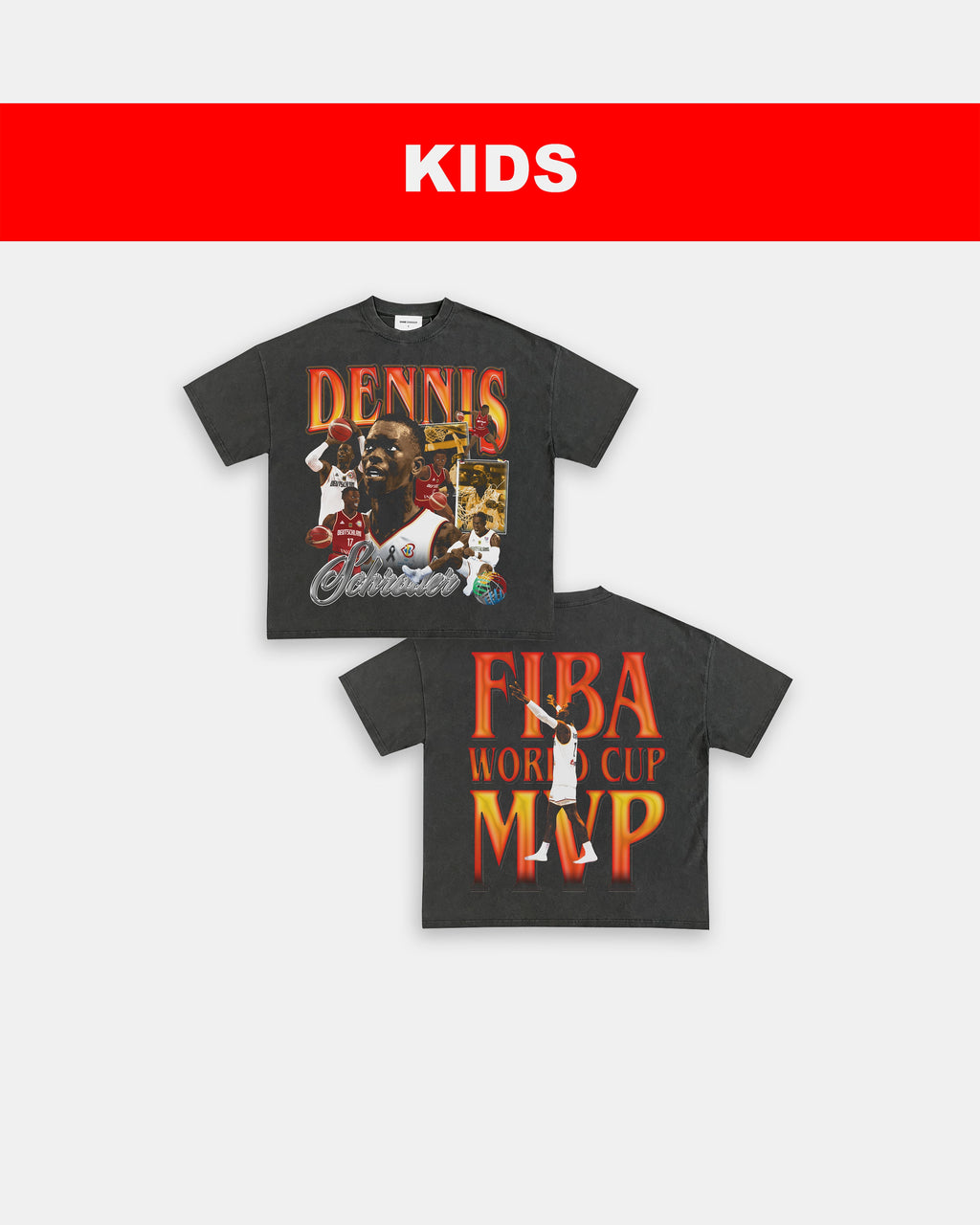 DENNIS SCHRODER - GERMANY - KIDS TEE - [DS]