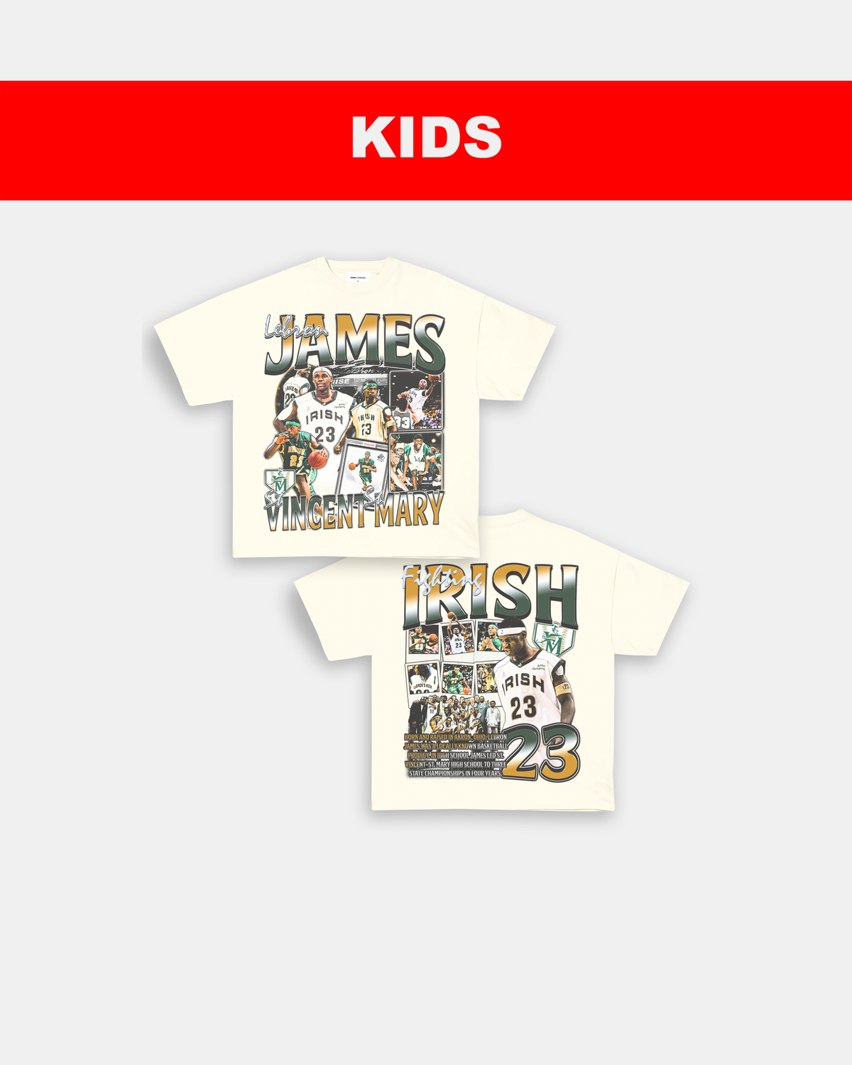 SVSM LEBRON JAMES - KIDS TEE - [DS]