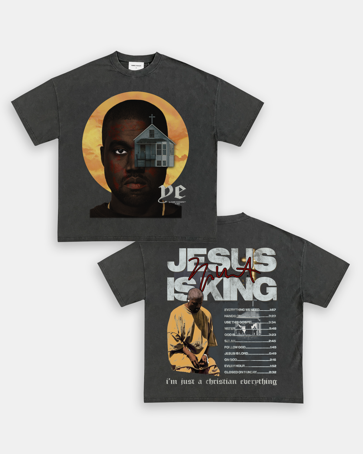 JESUS IS KING TEE - [DS]