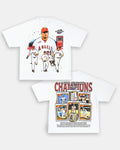 2002 WORLD SERIES CHAMPS - ANGELS TEE - [DS]