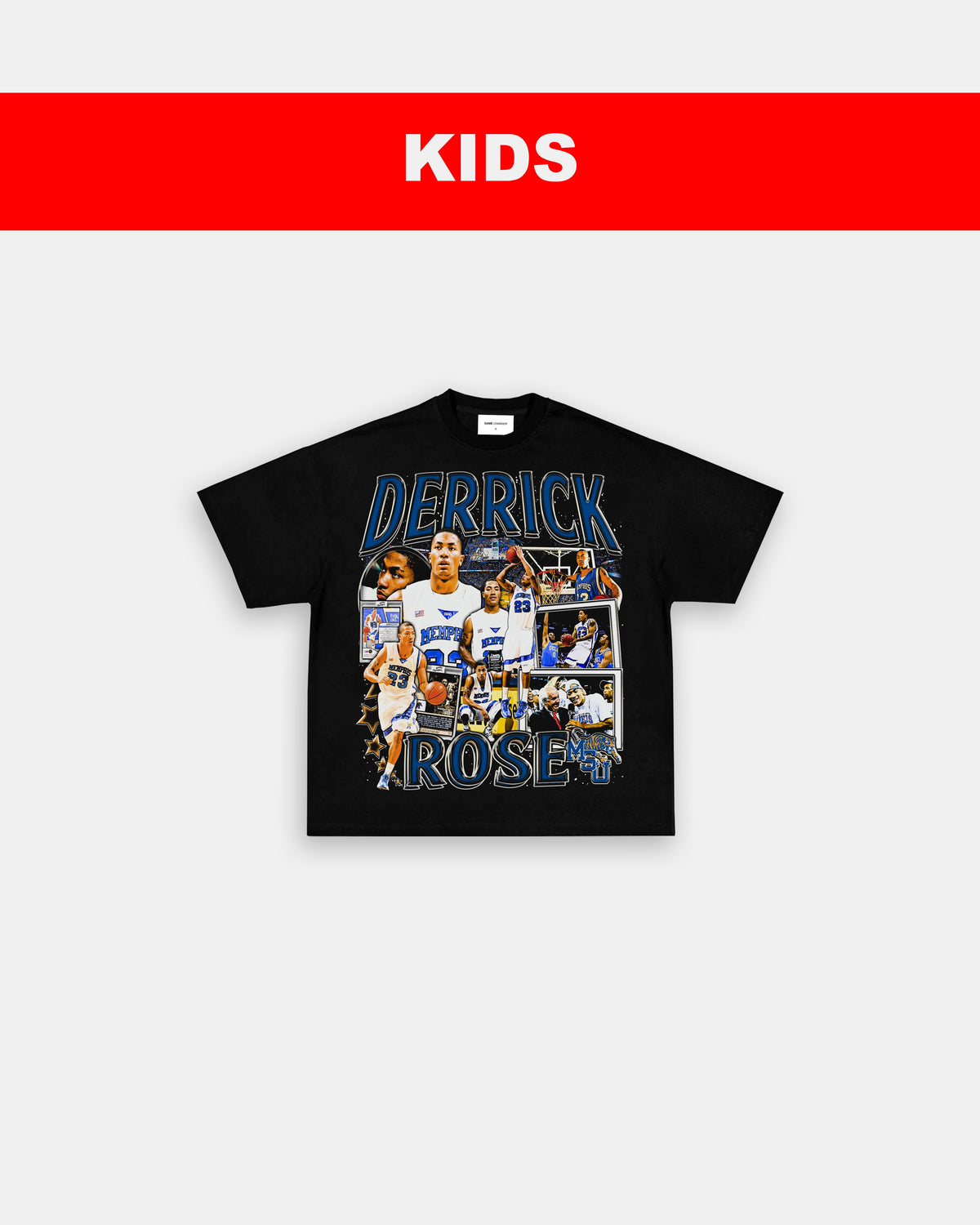 DERRICK ROSE - MEMPHIS - KIDS TEE