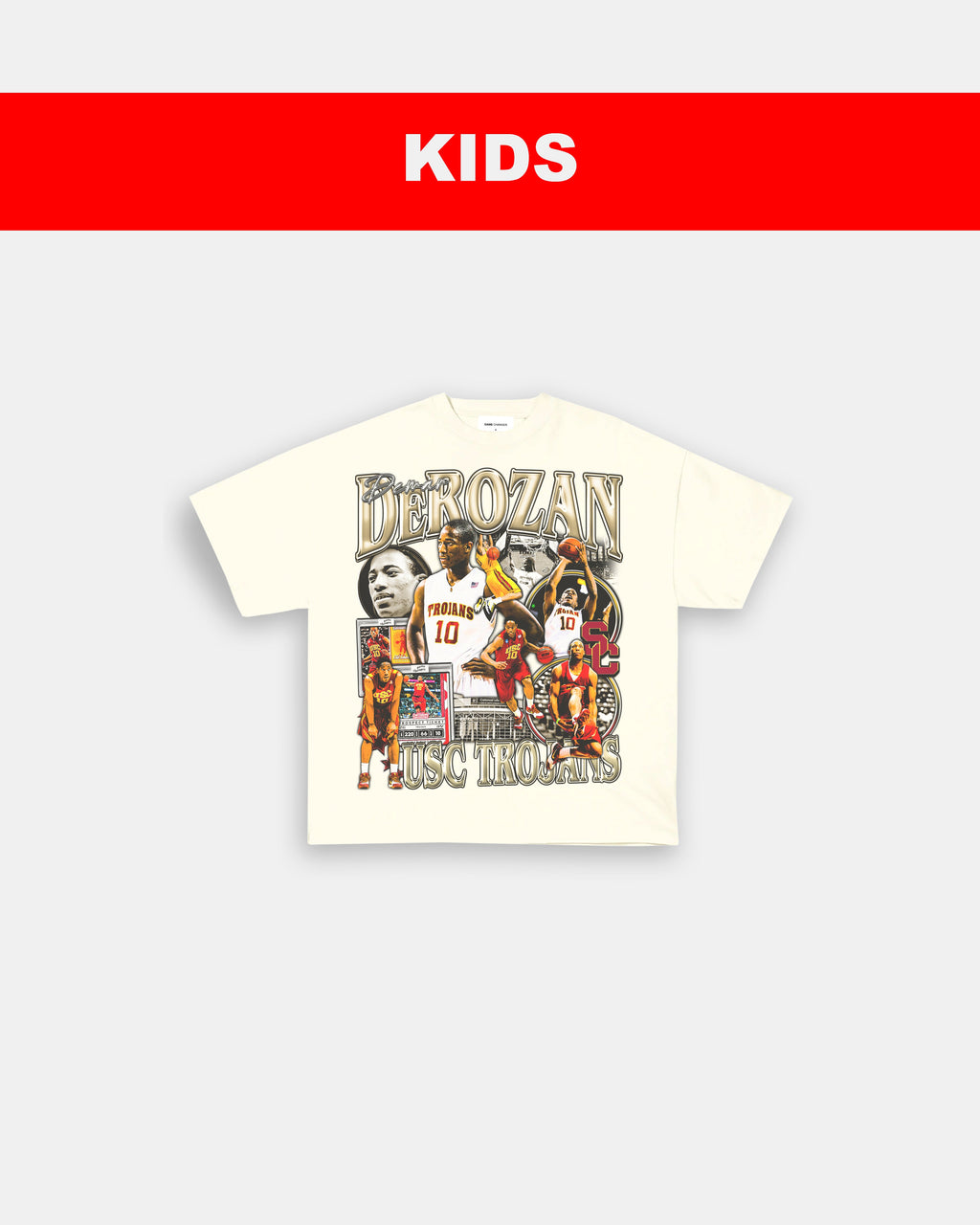 DEMAR DEROZAN - USC - KIDS TEE