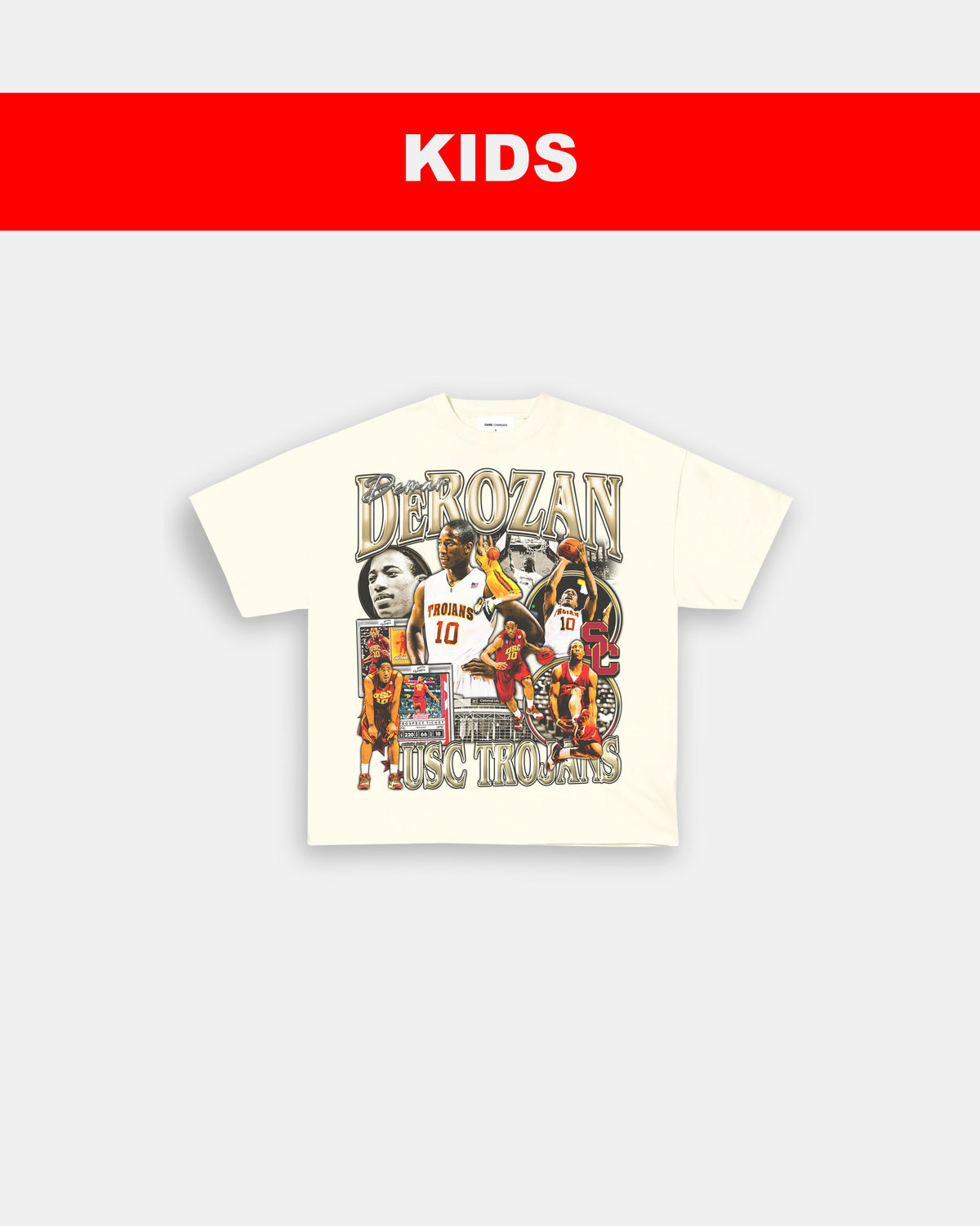 DEMAR DEROZAN - USC - KIDS TEE