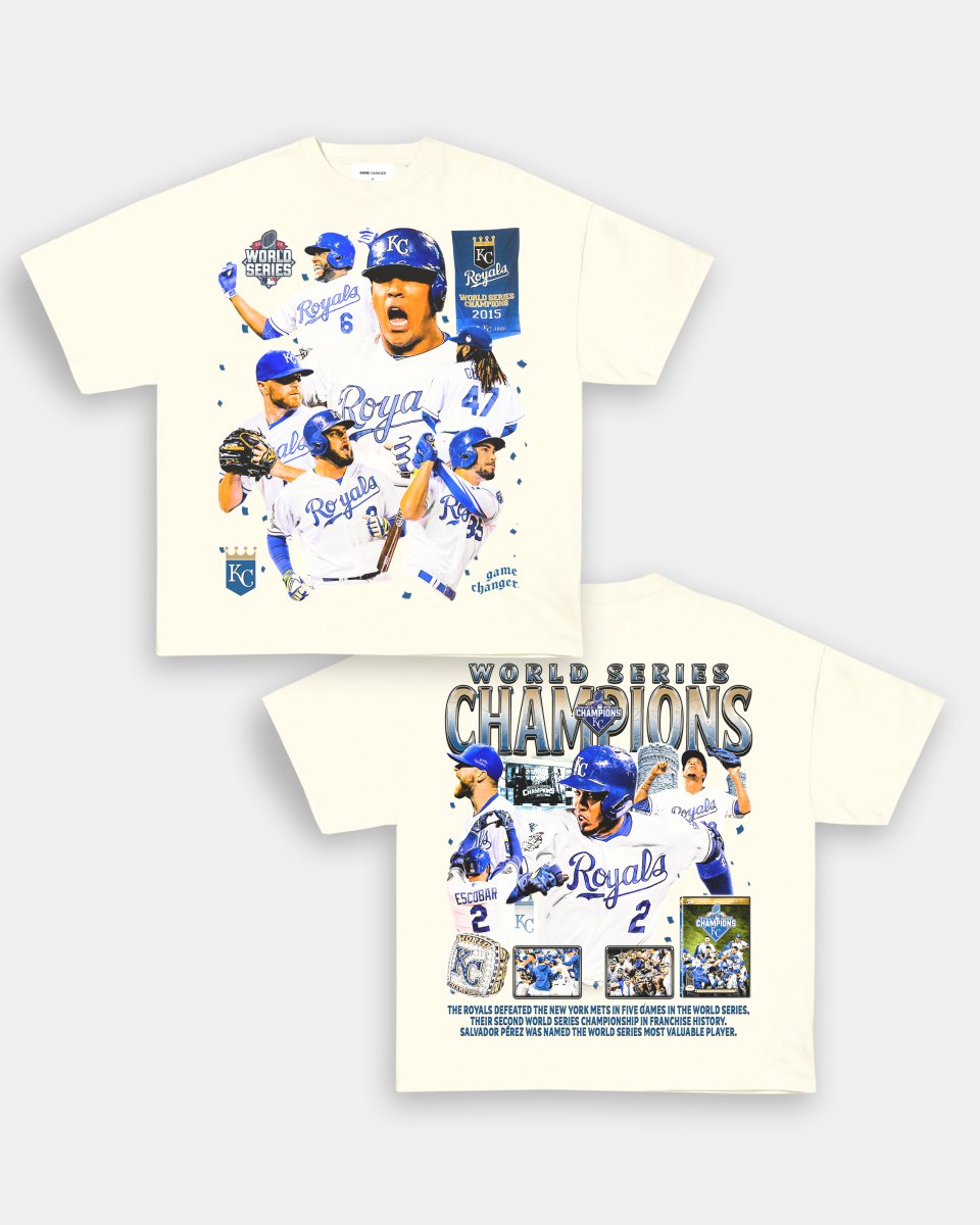 2015 WORLD SERIES CHAMPS - ROYALS TEE - [DS]