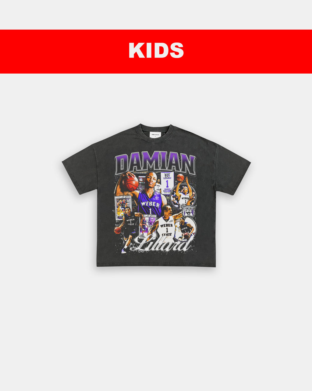 DAMIAN LILLARD - WEBER ST - KIDS TEE