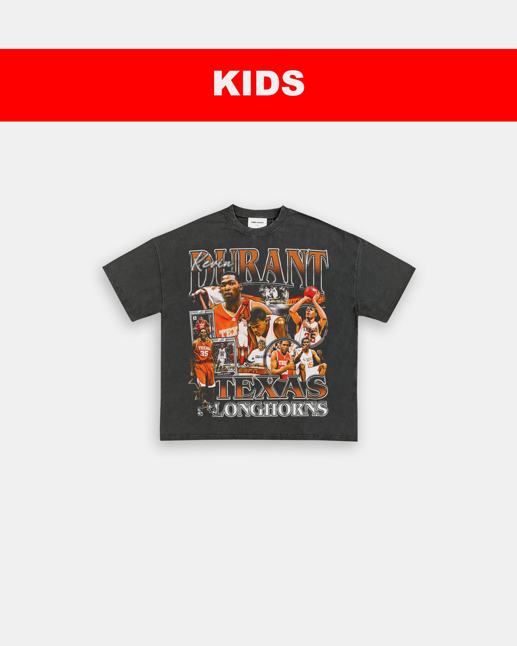 KEVIN DURANT - TEXAS - KIDS TEE