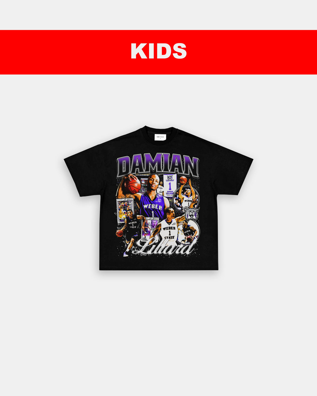 DAMIAN LILLARD - WEBER ST - KIDS TEE