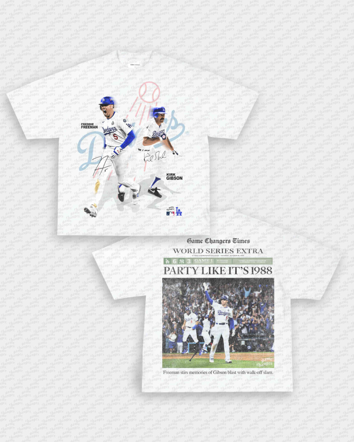 GIBBY MEET FREDDIE TEE - [DS]