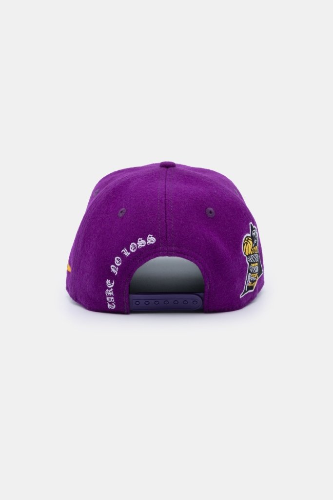 ALLWINS - LAKERS LA HAT (PURPLE)