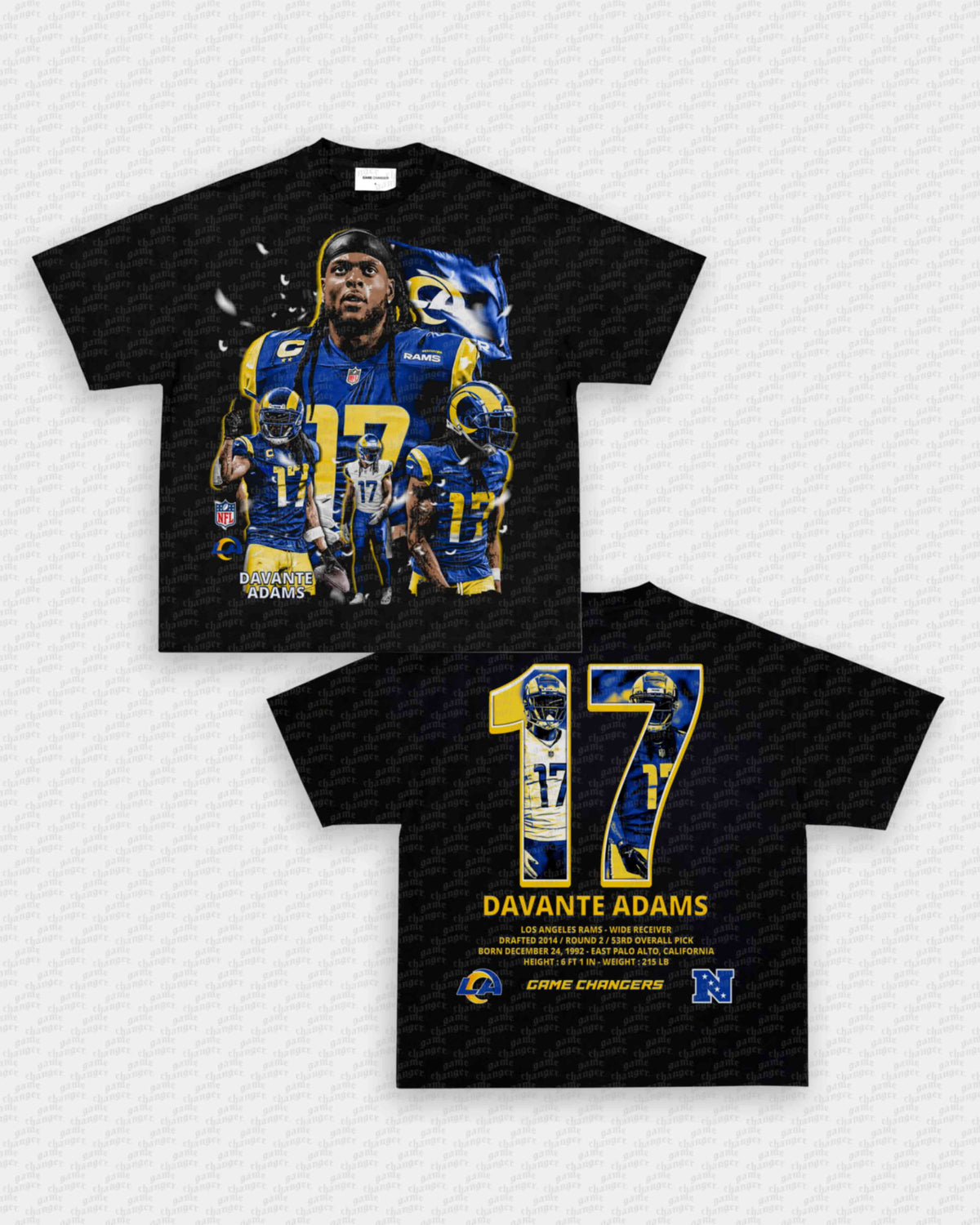 DAVANTE ADAMS - RAMS TEE - [DS]