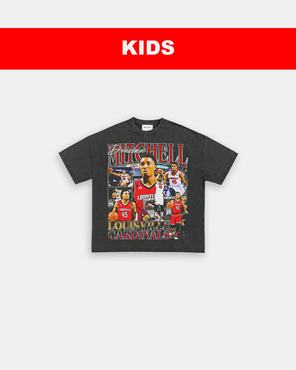 DONOVAN MITCHELL - LOUISVILLE - KIDS TEE