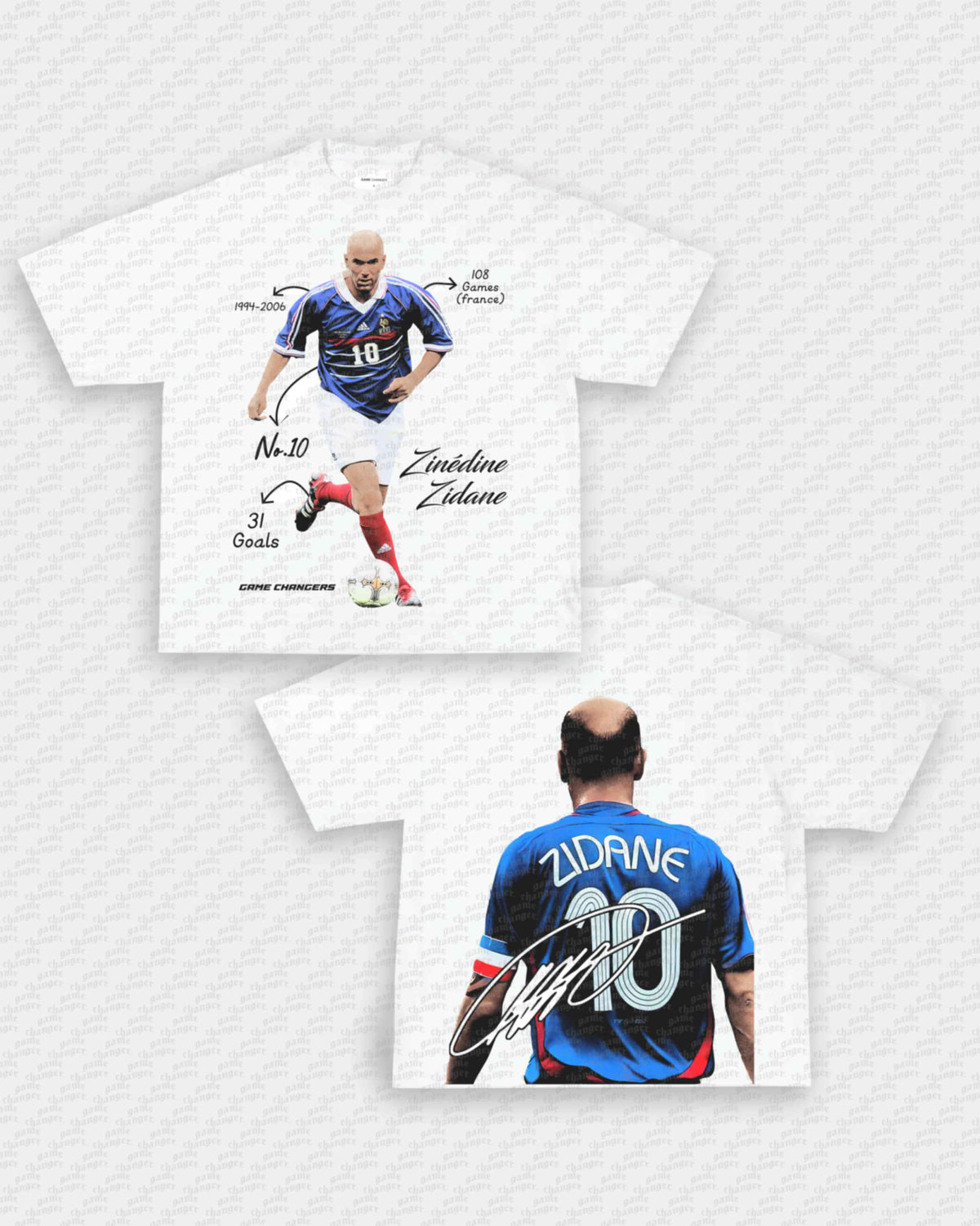 ZIDANE V2 TEE - [DS]