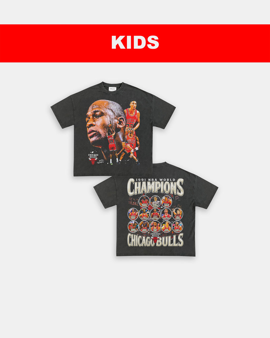 1991 NBA CHAMPS - KIDS TEE - [DS]