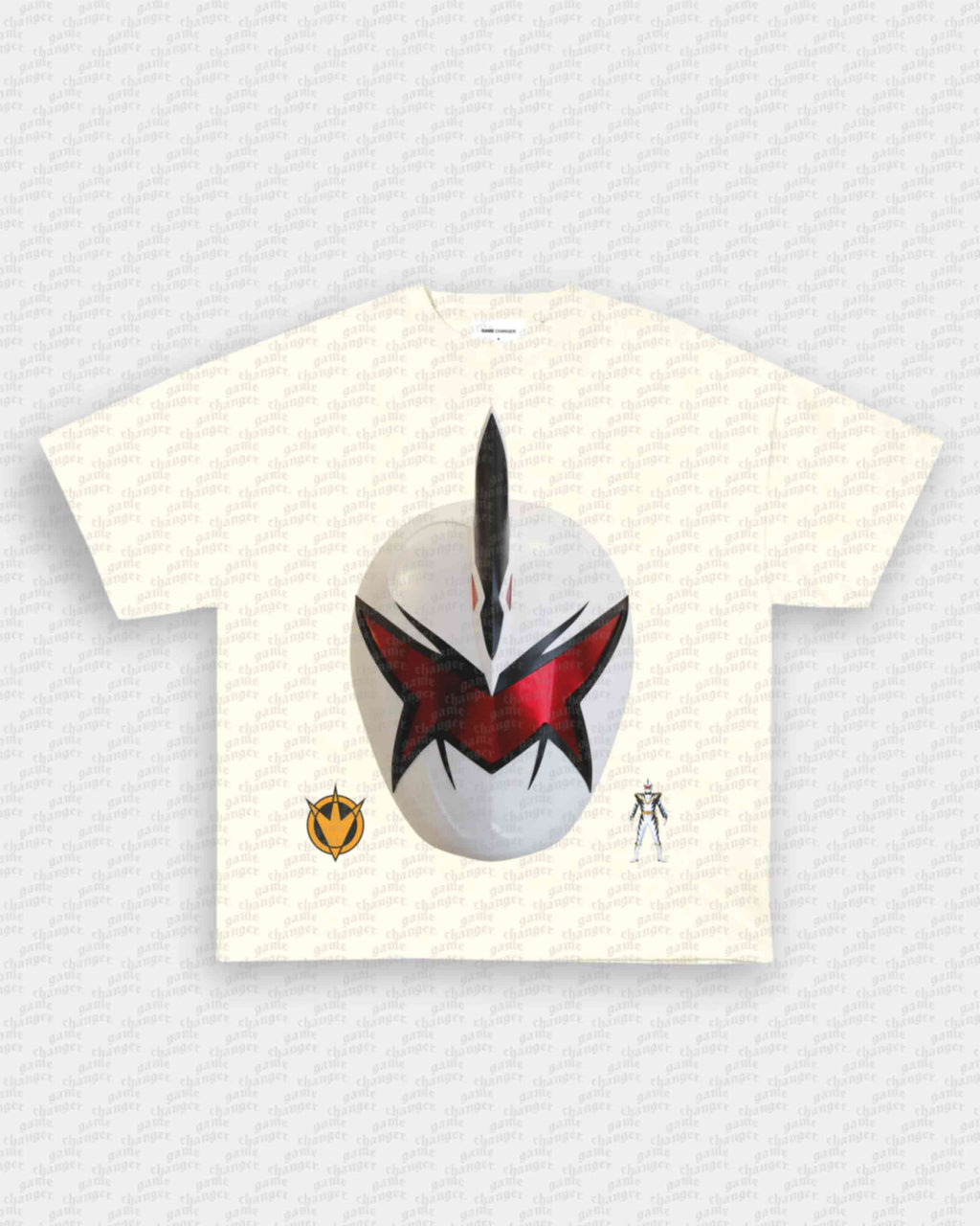 WHITE DINO RANGER TEE