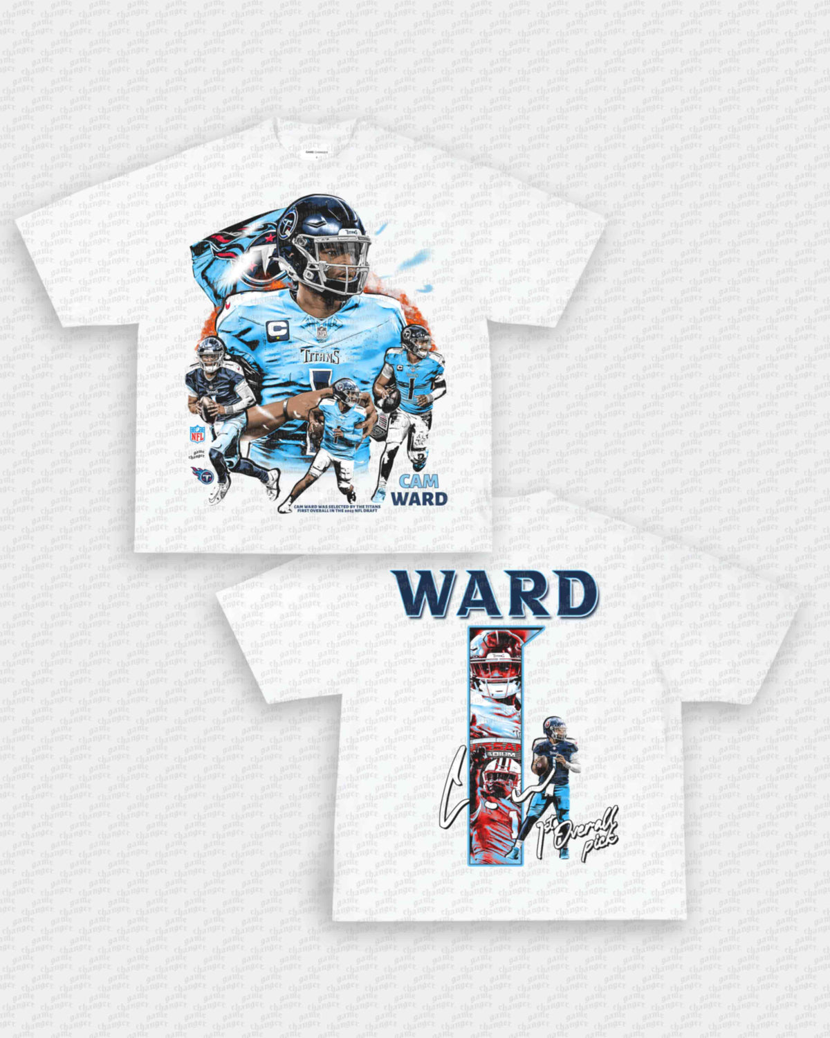 CAM WARD - TITANS TEE - [DS]