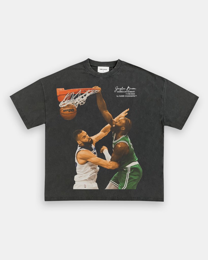 JAYLEN BROWN ON GOBERT TEE