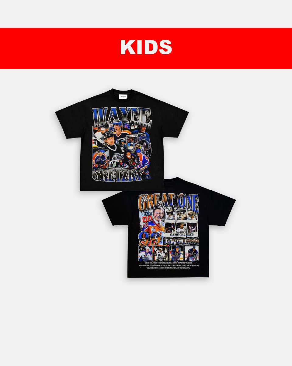 WAYNE GRETZKY - KIDS TEE - [DS]