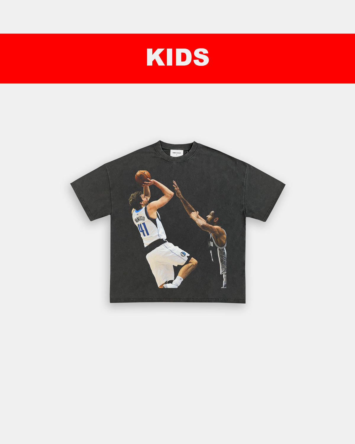 DIRK FADEAWAY - KIDS TEE