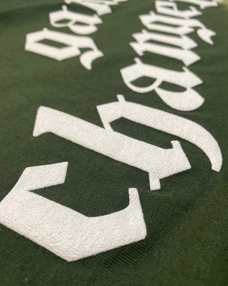 SCRIPT LOGO TEE - (PUFFED PRINT)
