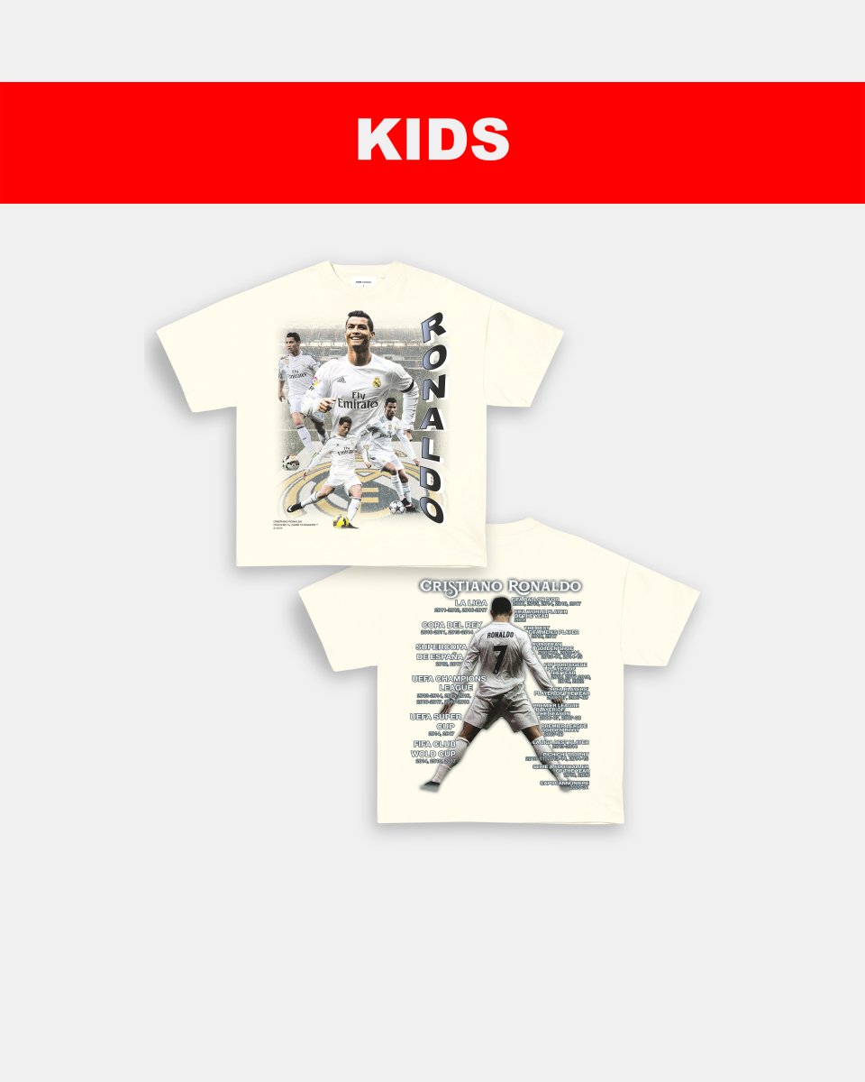 RONALDO - KIDS TEE - [DS]