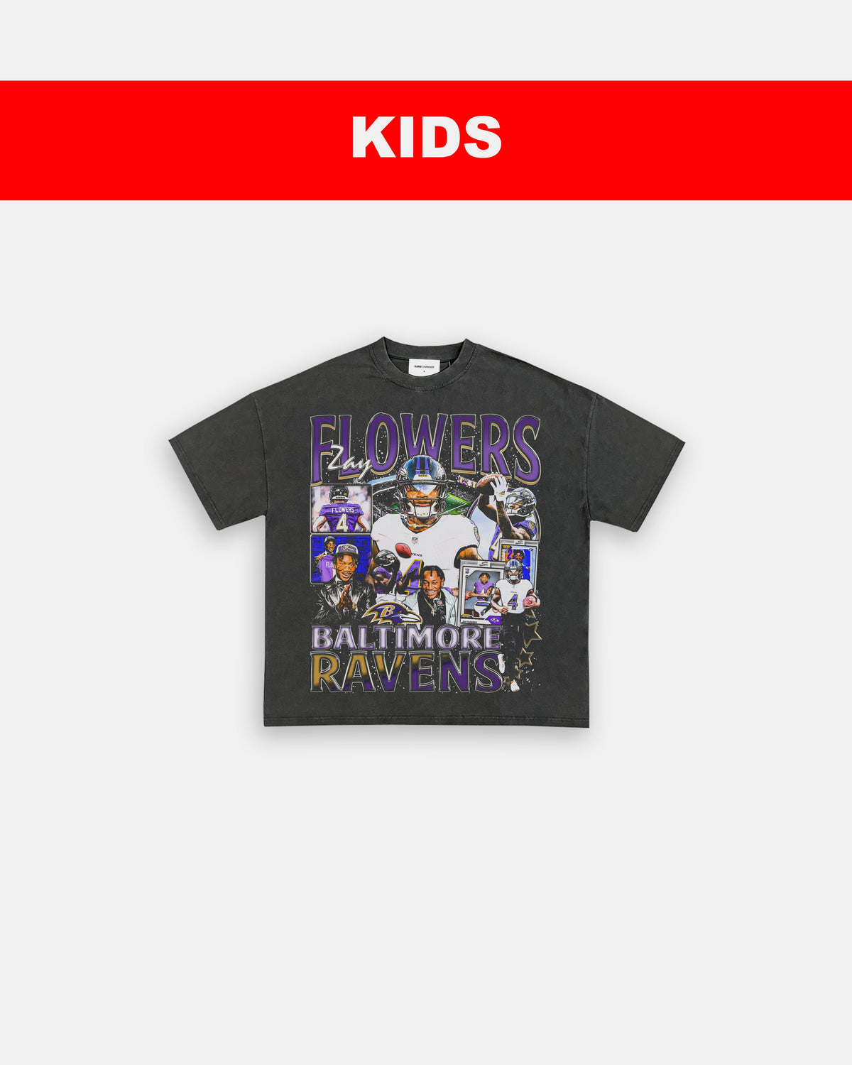 ZAY FLOWERS - KIDS TEE