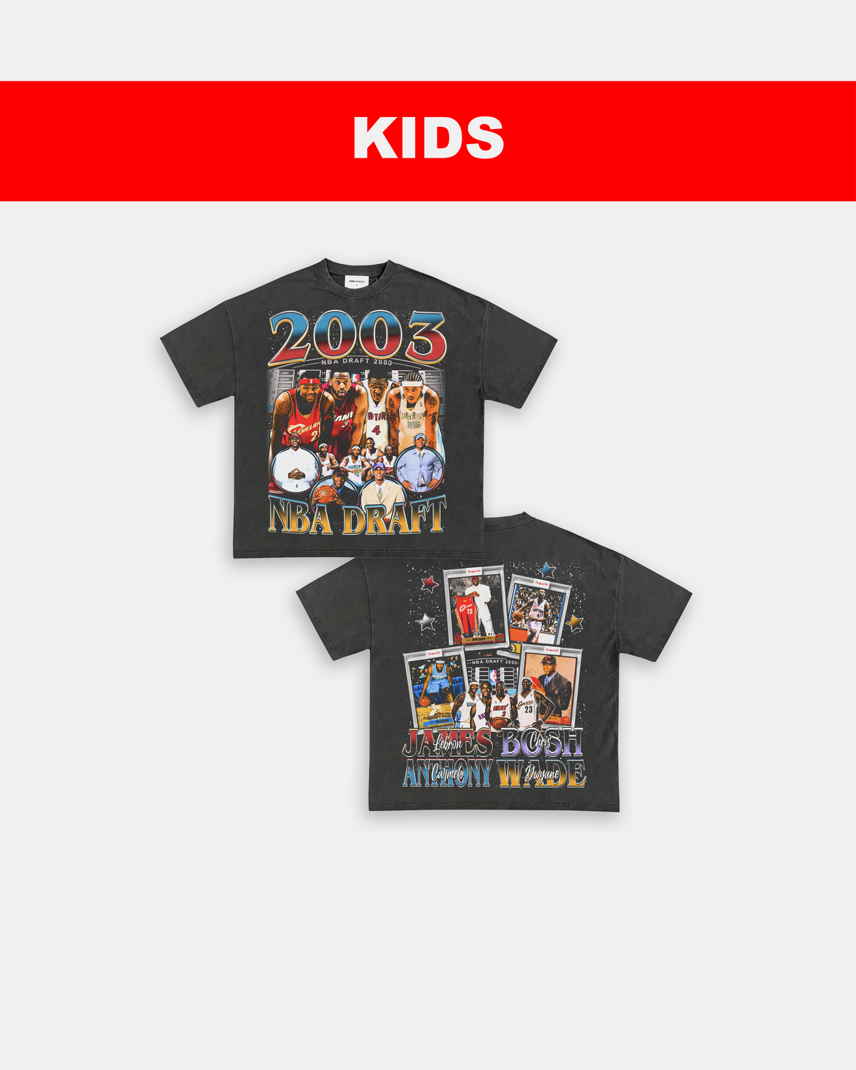 2003 NBA DRAFT CLASS - KIDS TEE - [DS]