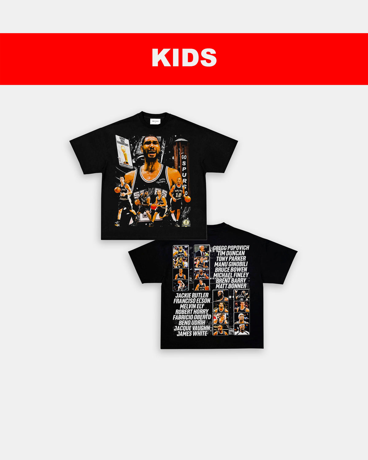 2007 NBA CHAMPS - KIDS TEE - [DS]