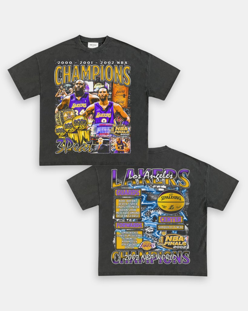 2002 NBA CHAMPIONS TEE - [DS]