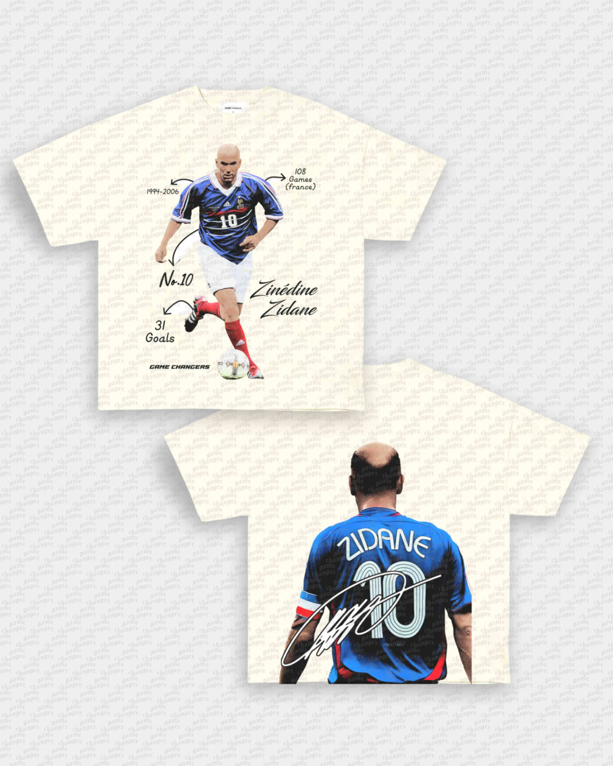 ZIDANE V2 TEE - [DS]