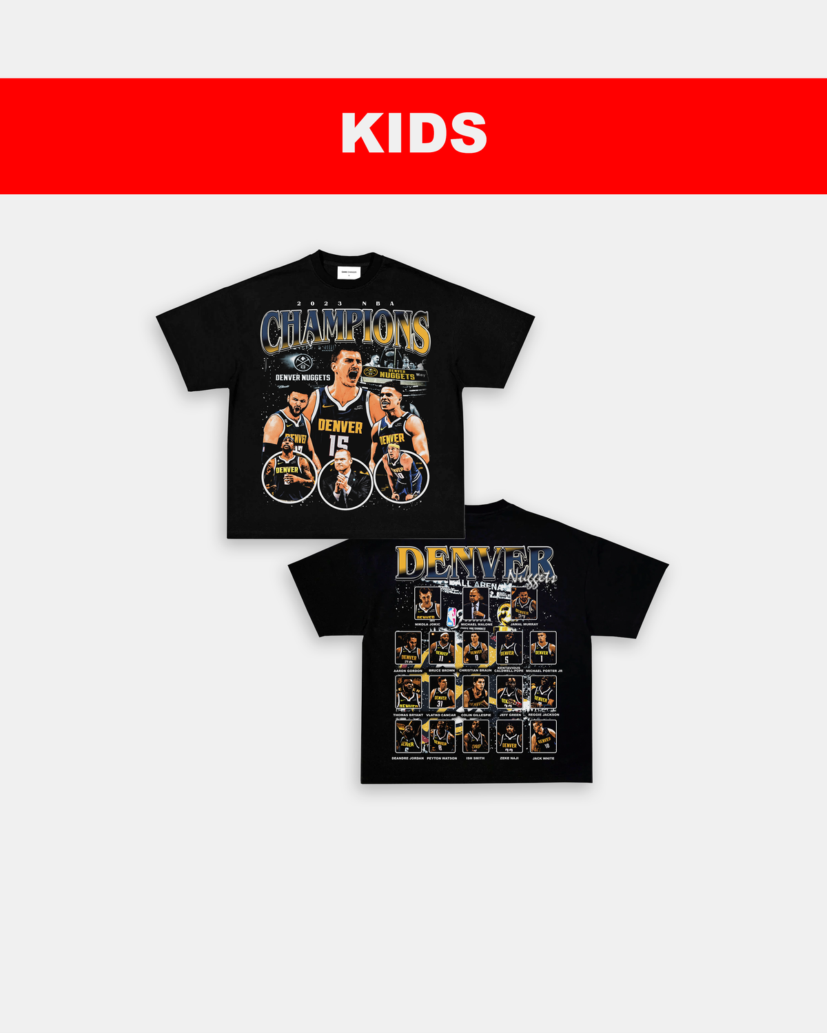 2023 NBA CHAMPIONS - KIDS TEE - [DS]