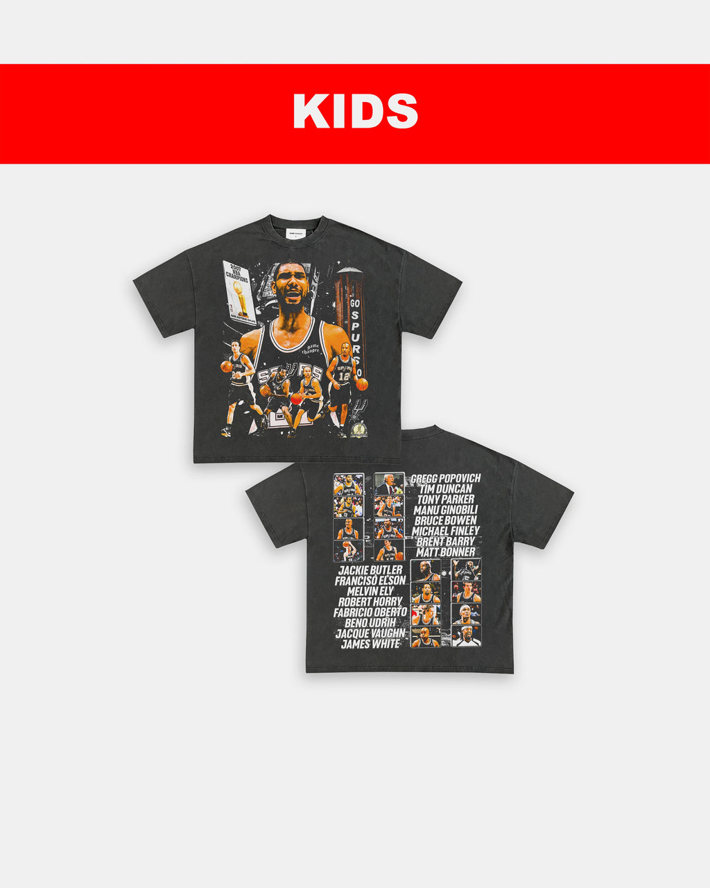 2007 NBA CHAMPS - KIDS TEE - [DS]
