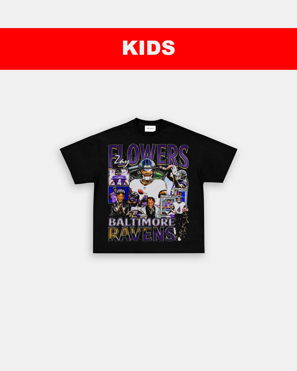 ZAY FLOWERS - KIDS TEE