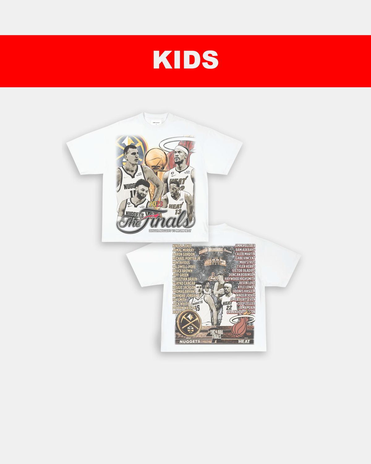 2023 NBA FINALS - KIDS TEE - [DS]