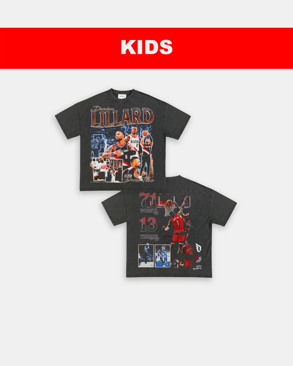 DAMIAN LILLARD - KIDS TEE - [DS]