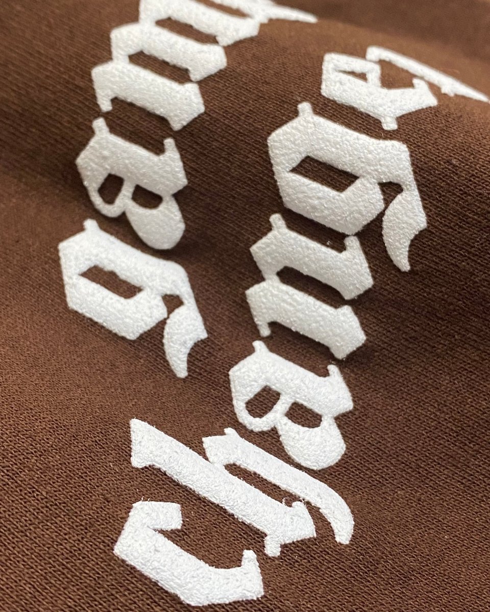 SCRIPT LOGO TEE - (PUFFED PRINT)
