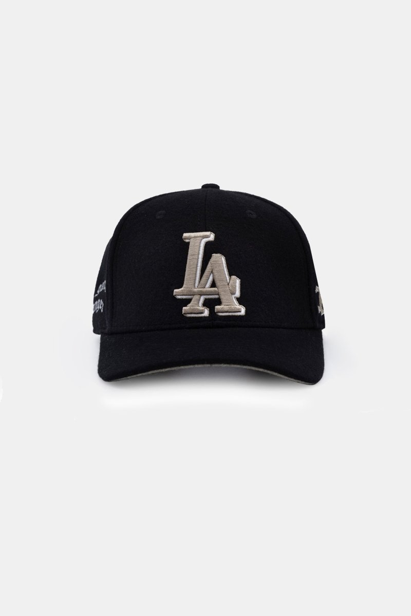 LA - 3D BLOCK HAT (BLACK/SAGE)