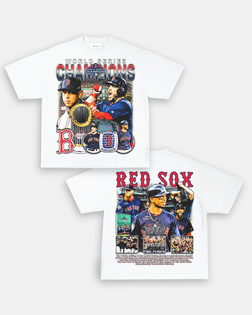 2018 WORLD SERIES CHAMPS - RED SOX TEE - [DS]