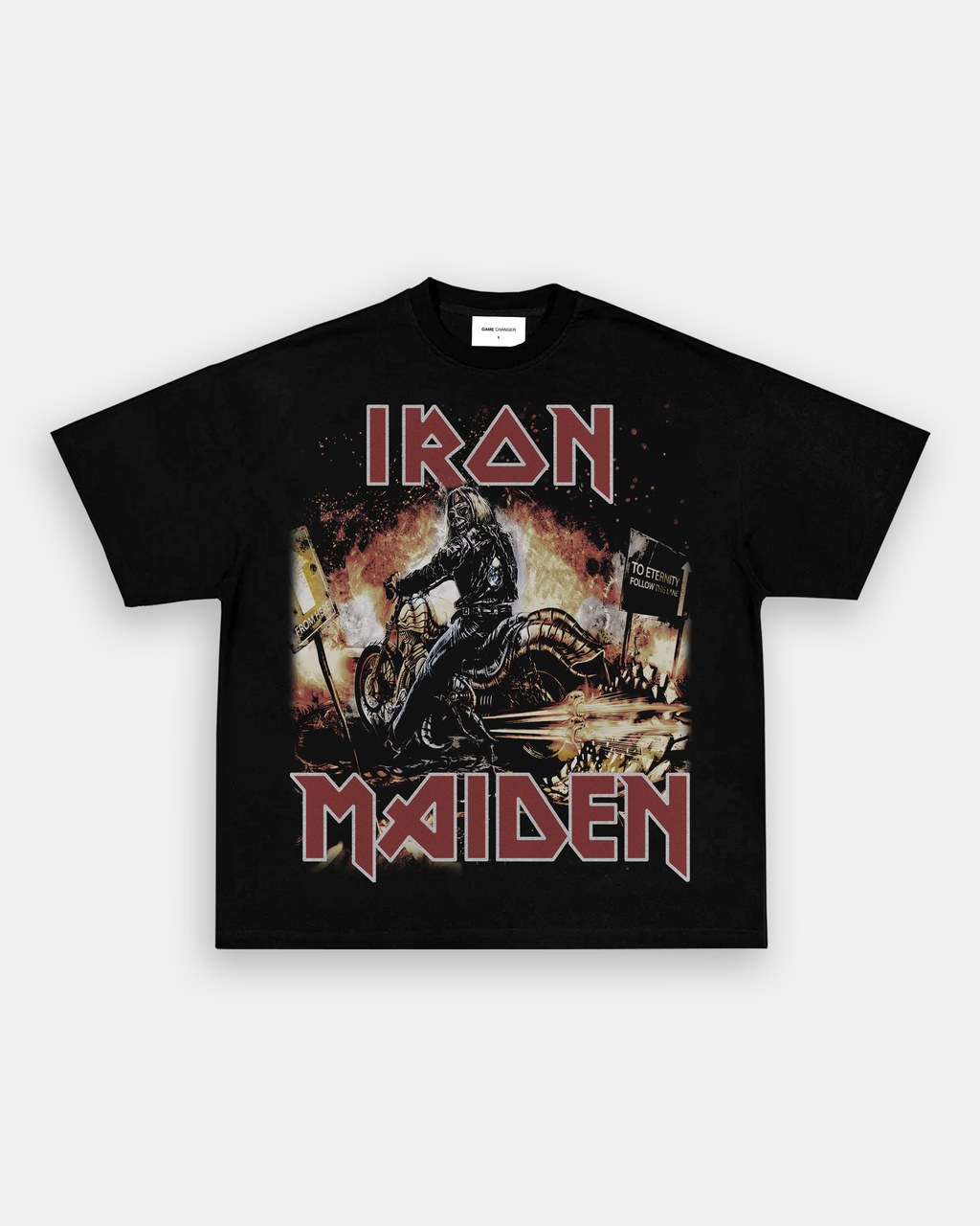 IRON MAIDEN MOTO TEE
