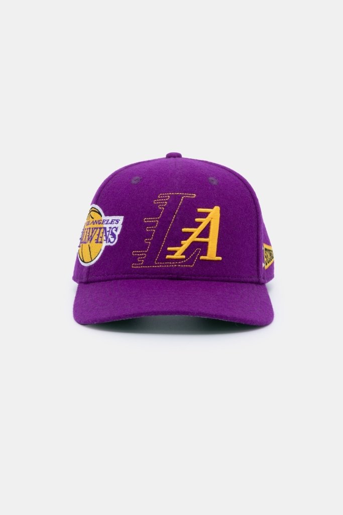 ALLWINS - LAKERS LA HAT (PURPLE)