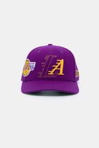 ALLWINS - LAKERS LA HAT (PURPLE)