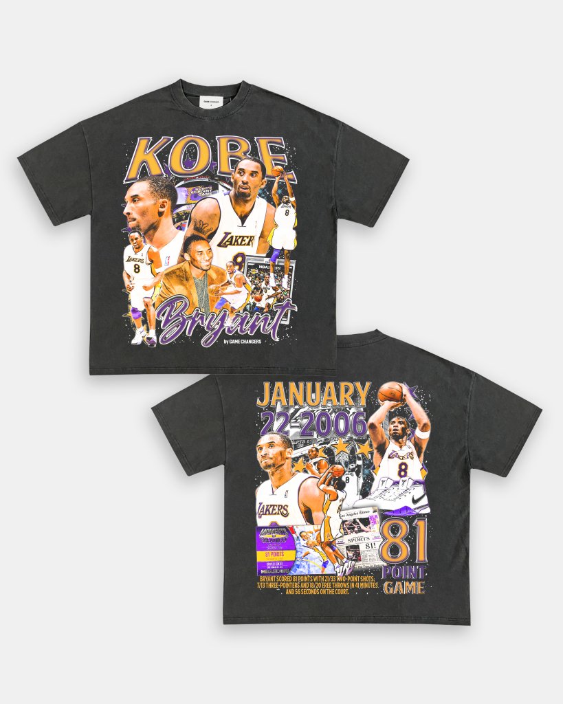 KOBE - 81-POINT GAME TEE - [DS]