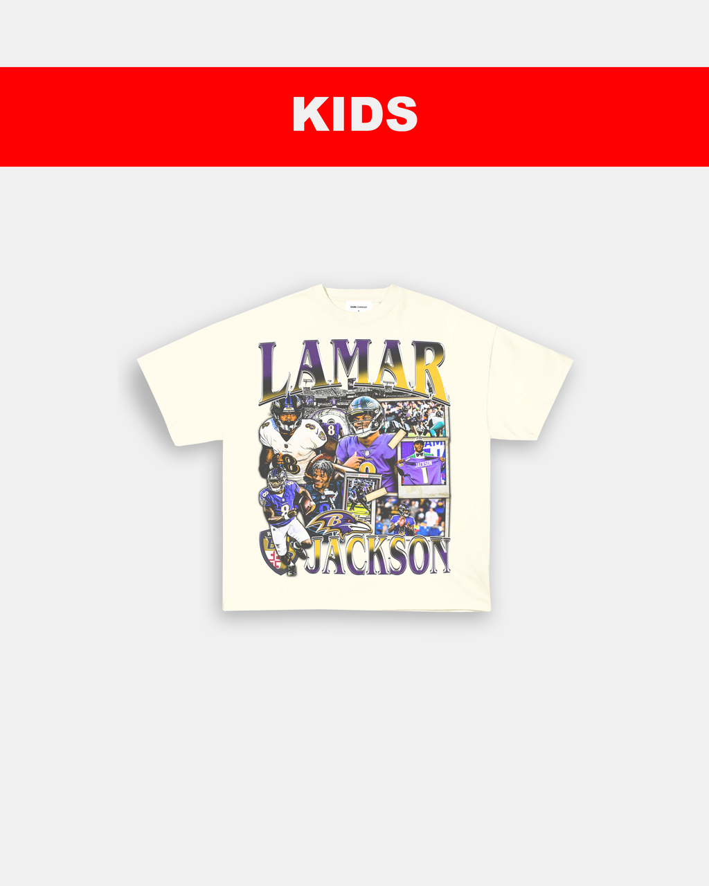 LAMAR JACKSON - KIDS TEE