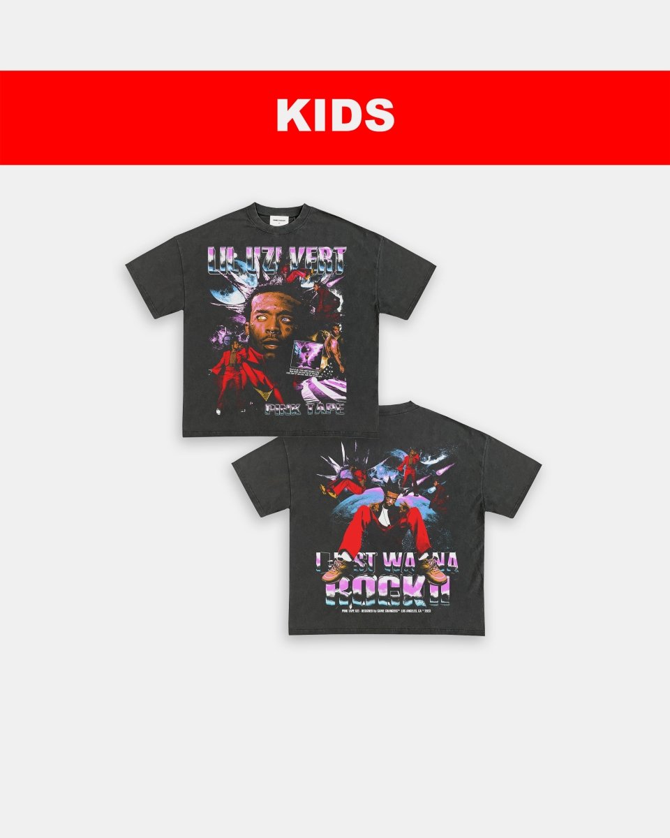 PINK TAPE UZI - KIDS TEE - [DS]