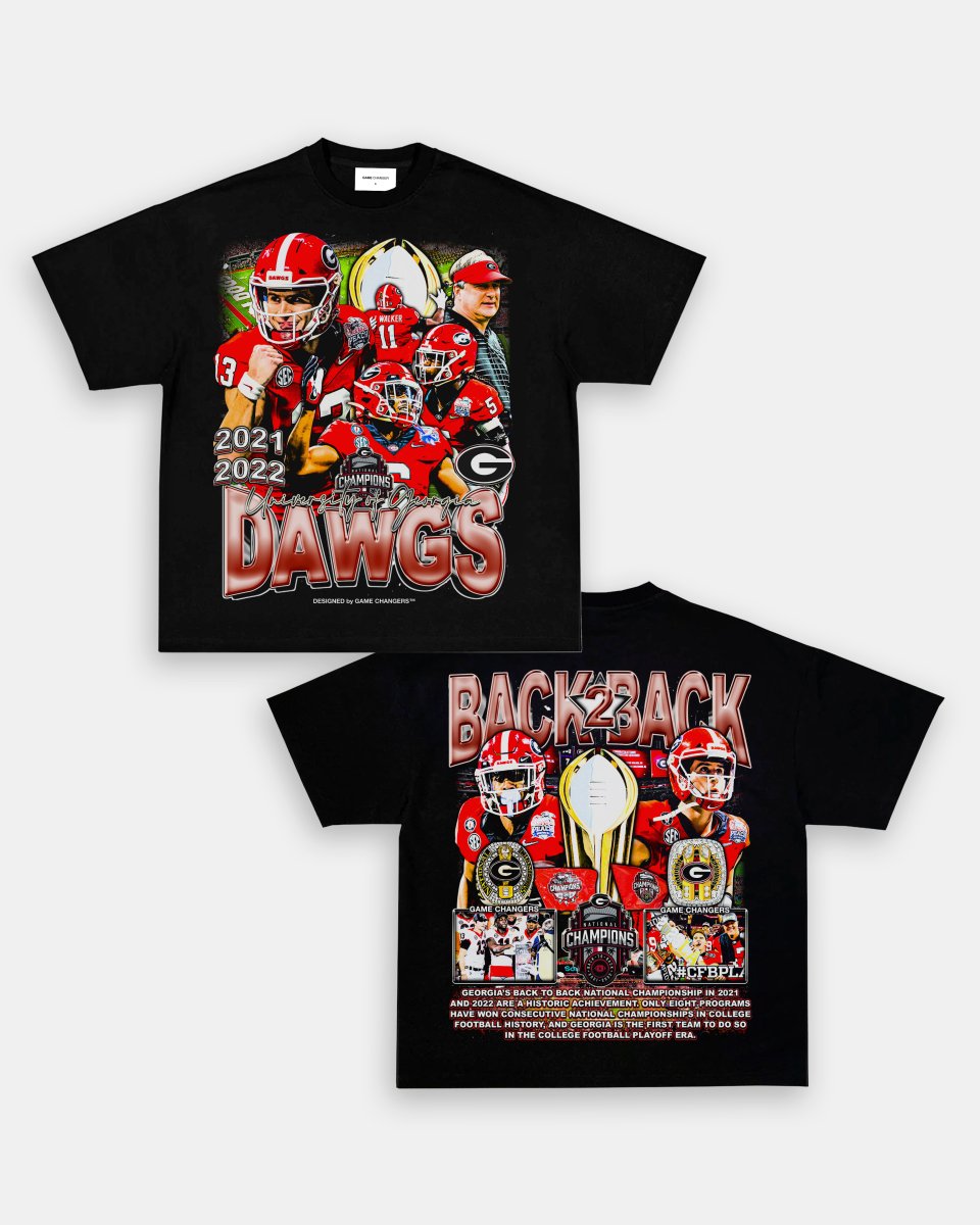 2021 2022 NATIONAL CHAMPS - GEORGIA TEE - [DS]