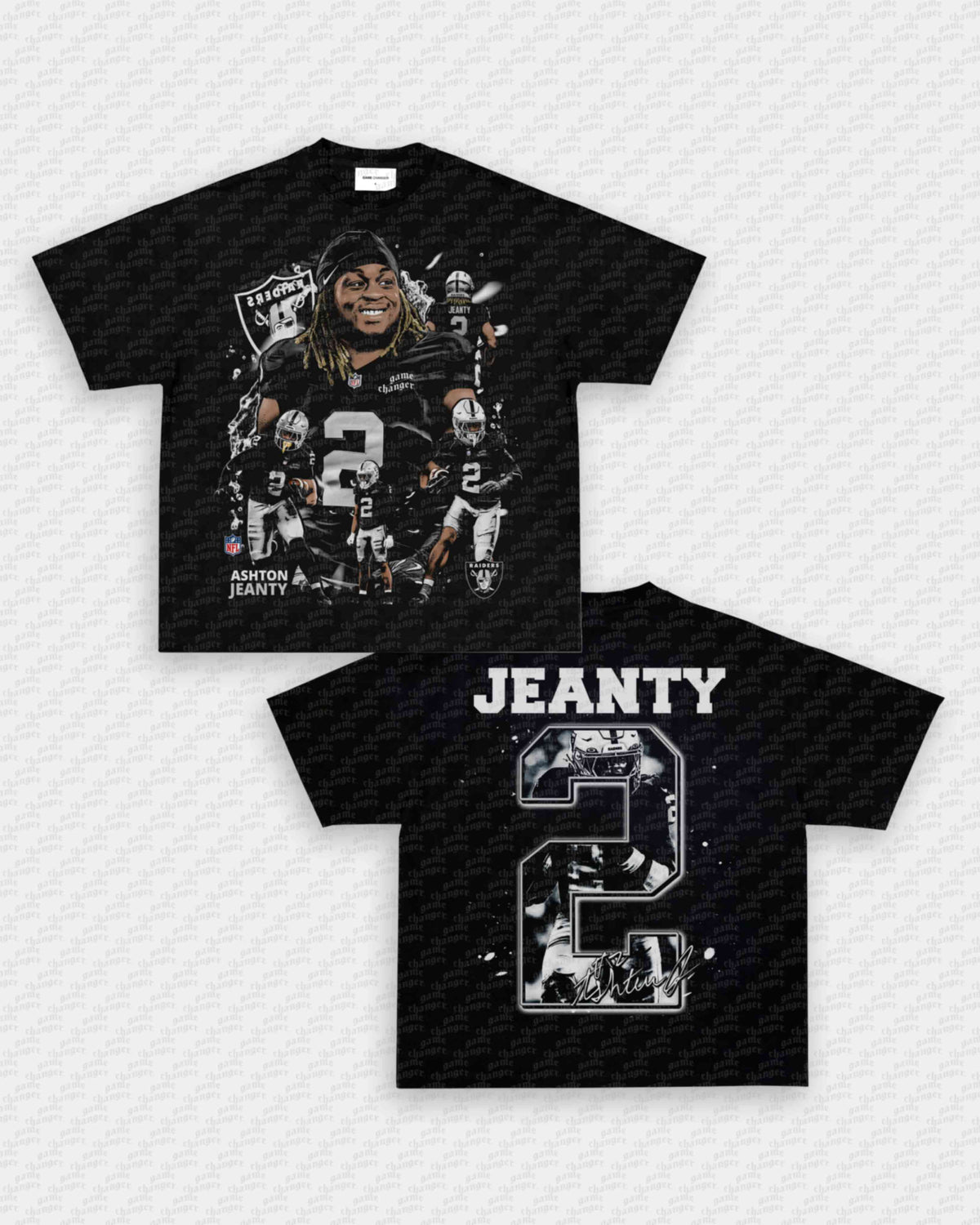 ASHTON JEANTY - RAIDERS TEE - [DS]