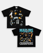 2003 WORLD SERIES CHAMPS - MARLINS TEE - [DS]