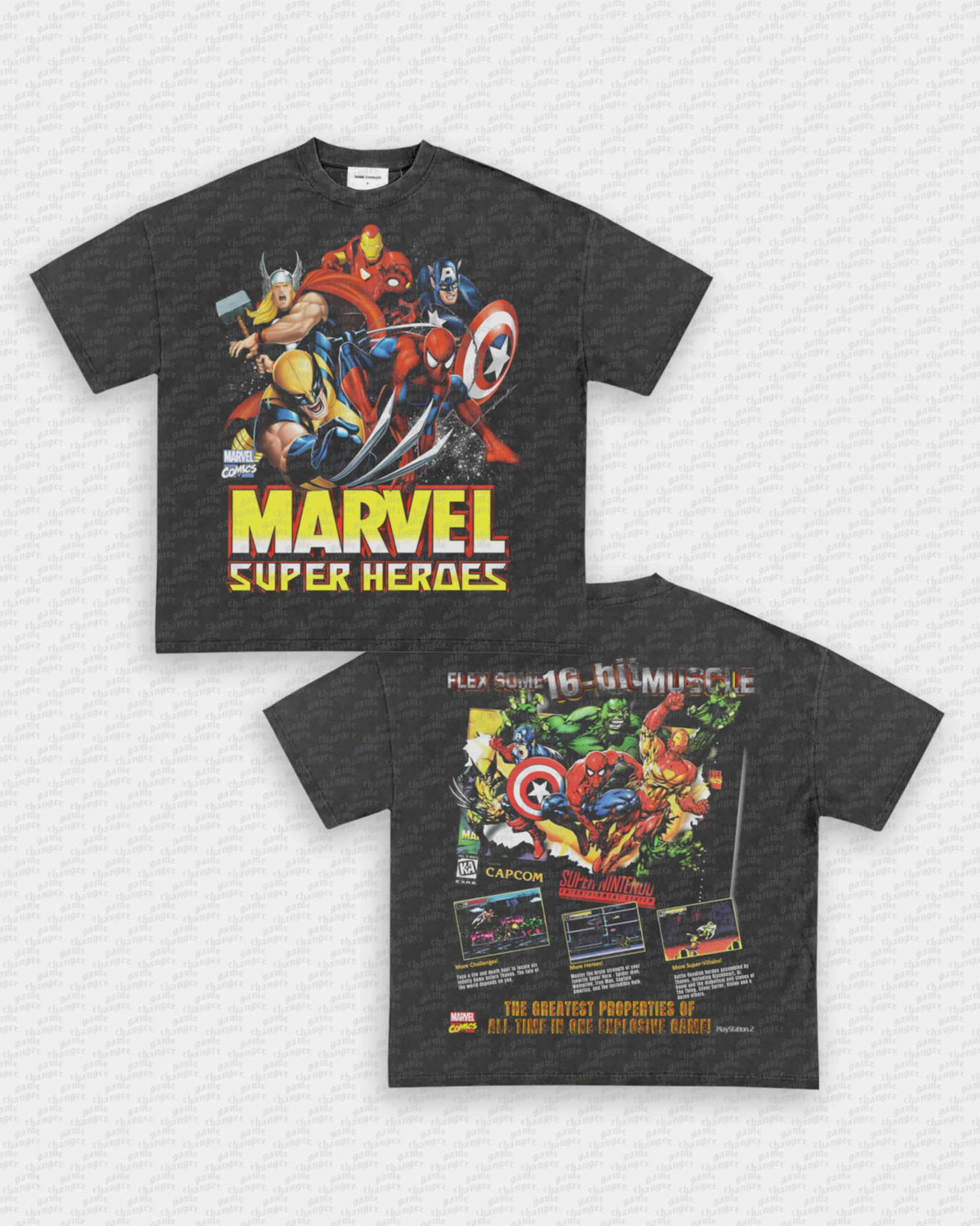 MARVEL SUPERHEROES TEE - [DS]