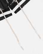 BARBED WIRE SHORTS (BLACK)