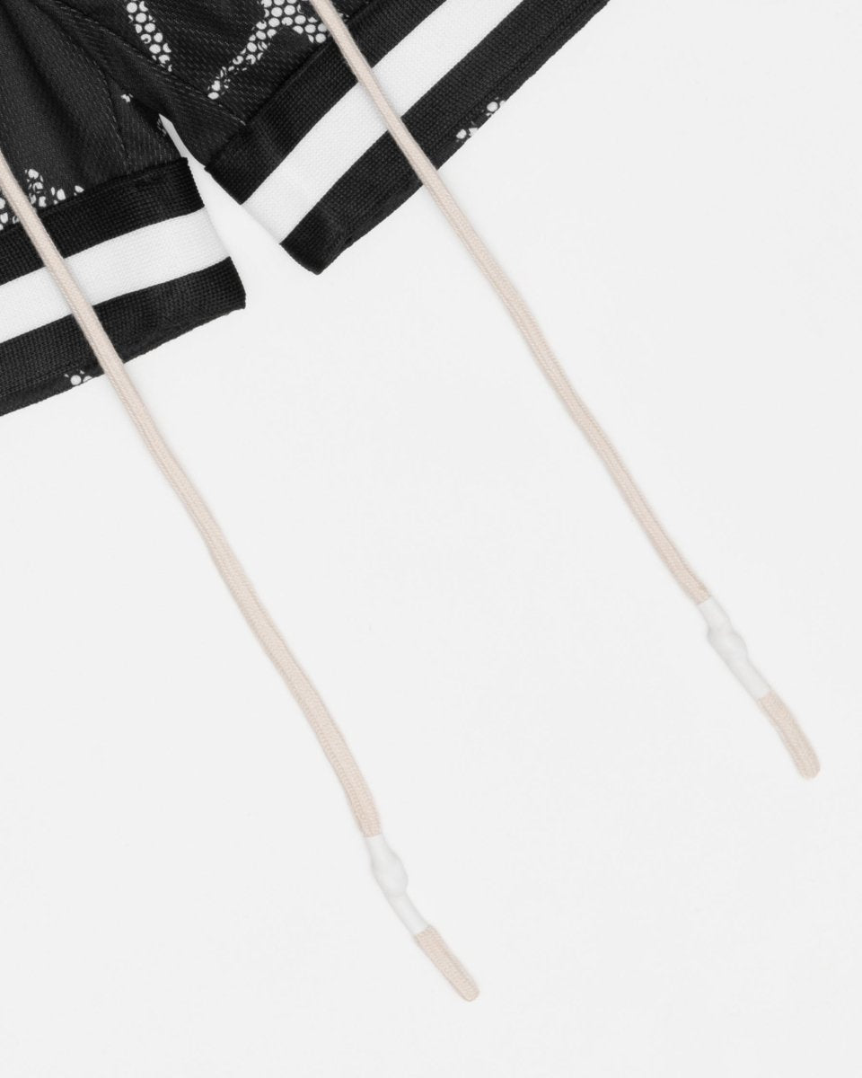 BARBED WIRE SHORTS (BLACK)