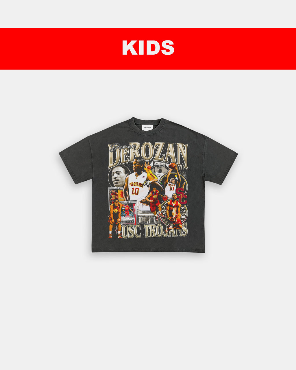 DEMAR DEROZAN - USC - KIDS TEE